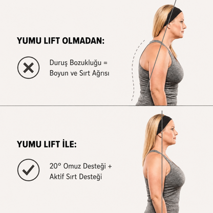 YUMU LIFT™ Duruş Düzeltici ve Toparlayıcı Destek Sütyeni