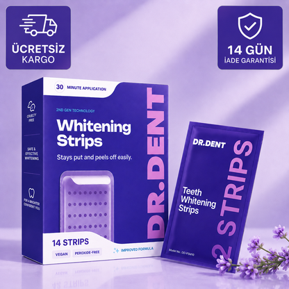 VİORA™ Premium Diş Beyazlatma Bandı