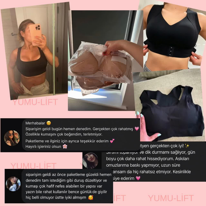 YUMU LIFT™ Duruş Düzeltici ve Toparlayıcı Destek Sütyeni